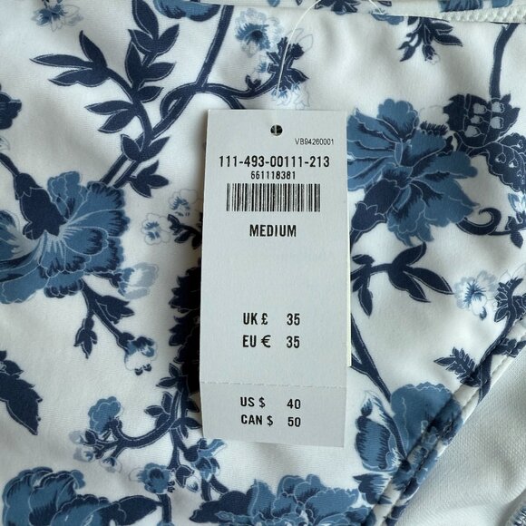 NWT Abercrombie | Mid Rise High-Leg Moderate Bottom - Picture 2 of 4